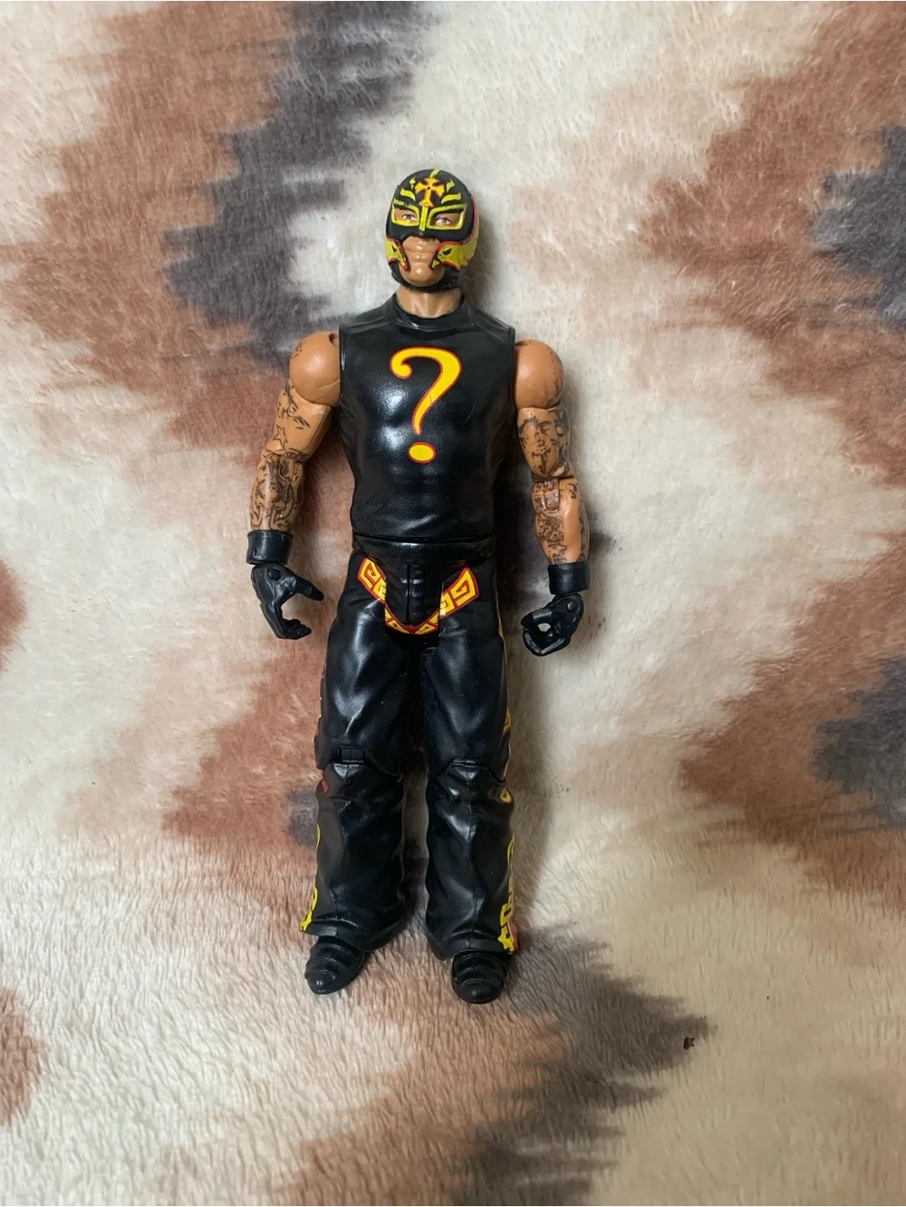 2011 Mattel WWE WWF Rey Mysterio In ? Gear 6.5